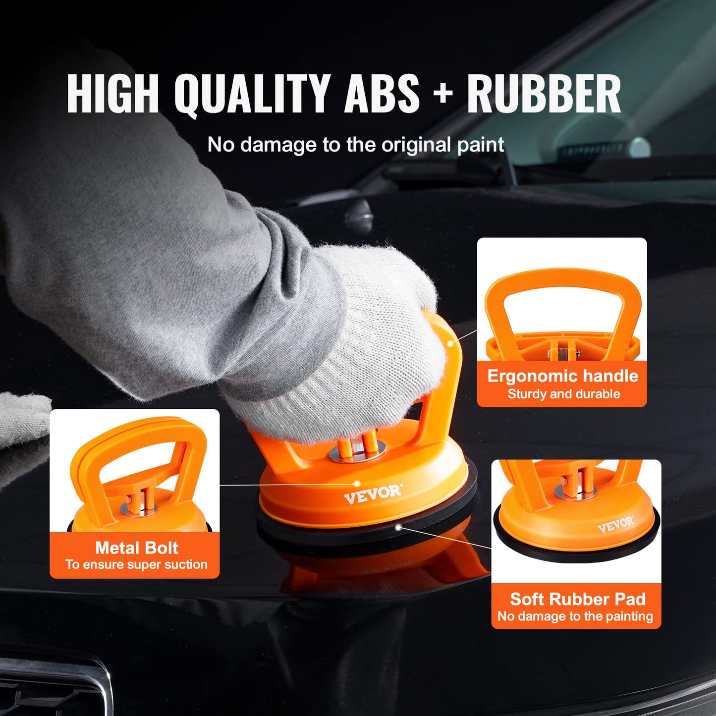 Car Panel Dent Puller Carrying Cup Vacuum Suction Cup
