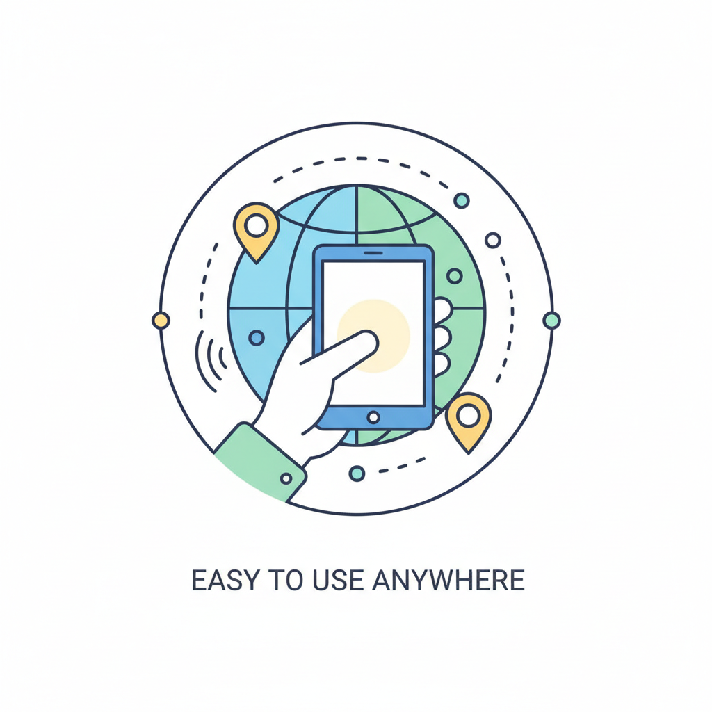 Easy to Use Anywhere icon